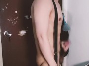 I think I met you in one of your "Suspender Dreams." I quickly jerk off in my suspender & trousers.