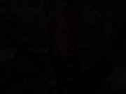 I'm pissing in the woods during a bike ride