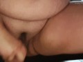 BBW cummed on rubber cock after masturbating