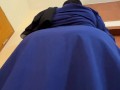 Hijab Muslim Arab Big Ass & Huge Boobs Maid Gets Hot & Undress Her Burqa & Hijab & Fucking Sex Toy