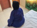 Hijab Muslim Arab Big Ass & Huge Boobs Maid Gets Hot & Undress Her Burqa & Hijab & Fucking Sex Toy