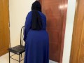 Hijab Muslim Arab Big Ass & Huge Boobs Maid Gets Hot & Undress Her Burqa & Hijab & Fucking Sex Toy