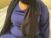 Hijab Muslim Arab Big Ass & Huge Boobs Maid Gets Hot & Undress Her Burqa & Hijab & Fucking Sex Toy