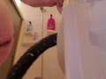 Anal Toy Play in the Shower!
