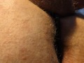 Close Up Hairy Bussy | I Cum On My Own Ass Buttplug Feels So Good
