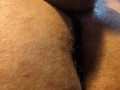 Close Up Hairy Bussy | I Cum On My Own Ass Buttplug Feels So Good