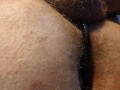 Close Up Hairy Bussy | I Cum On My Own Ass Buttplug Feels So Good