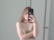 Pretty girl shows off her sexy body