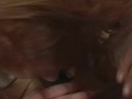 Lucy Fire is a redheaded Teen who has interracial sex