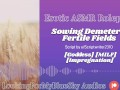 ASMR Roleplay | Sowing Demeter's Fertile Fields [Goddess] [MILF] [Impregnation]