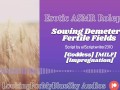 ASMR Roleplay | Sowing Demeter's Fertile Fields [Goddess] [MILF] [Impregnation]