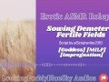 ASMR Roleplay | Sowing Demeter's Fertile Fields [Goddess] [MILF] [Impregnation]