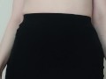 Skirt teasing
