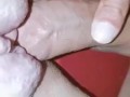Big Daddy Nasty Nast teases babysitters lil tight pink pussy with the head of his huge hard cock!!