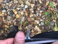 Pee Desperation With Masturbation Attempt But It Was Too Cold Outside For My Cock To Get Hard