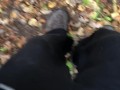 Pee Desperation With Masturbation Attempt But It Was Too Cold Outside For My Cock To Get Hard