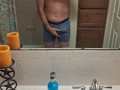 The Roostercombs show, "My Massive Monster Cock loves to perform this intense trick on toilet" 🔥 🥵