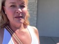 Publicly masturbating and flashing in my car and shopping braless for things to put in my pussy