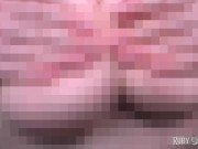 Censored Mindless Slave to Busty Goddess - Oily Tits Tease and Pixilated Mind Fuck | Ruby Rousson
