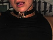 Dirty_Ruth is playing with her pussy and getting fucked in a little black dress