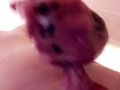 Thick DICK SLOW STROKES IN THE SHOWER