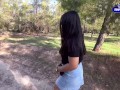 Pick up this Filipina in the park and gave me the best blowjob and swallow my cum - Sex Vlog #1