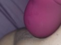 I got so wet touching my pussy  secretly under the blanket.#1