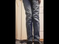 jeans pissing again