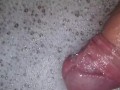 FOAMY COCK IN THE BATHTUB | COME AND KEEP ME COMPANY