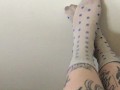 scratchy socks fetish ASMR