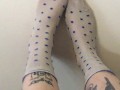 scratchy socks fetish ASMR