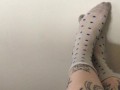 scratchy socks fetish ASMR