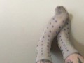 scratchy socks fetish ASMR