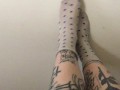 scratchy socks fetish ASMR