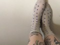 scratchy socks fetish ASMR