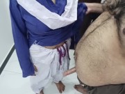Desi School Girl Riding On Her Stepdad,s Cock