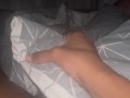 Teen masterbating at night