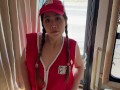 Asian Pizza Delivery Girl Fucked by White Guy as a for No Change