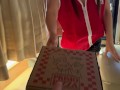 Asian Pizza Delivery Girl Fucked by White Guy as a for No Change