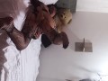 My horny friend makes a video masturbating in lingerie