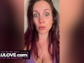 Big boobs babe shares behind porn scenes peek of candid real life storm prep, talk show hosting, bath time & more - Lelu Love