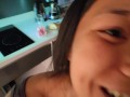 So cute 18 girl at Pattaya sexy Thai girfriend cooking Thaifood Part 1 of 2
