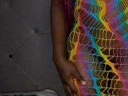 My sexy ebony maid wanted to prove to me she is better than my wife, Really!!!