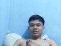 Handsome Asian Boy Jerking Off his Big Dick