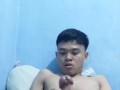 Handsome Asian Boy Jerking Off his Big Dick