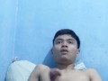 Handsome Asian Boy Jerking Off his Big Dick