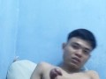 Handsome Asian Boy Jerking Off his Big Dick