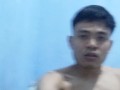 Handsome Asian Boy Jerking Off his Big Dick