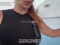 VLOG CORSE - I get my tight little pussy filled in the ferry cabin