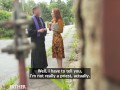 Forgive Me Father - Innocent widow redhead MILF first time with big dick hardcore sex public pick up
